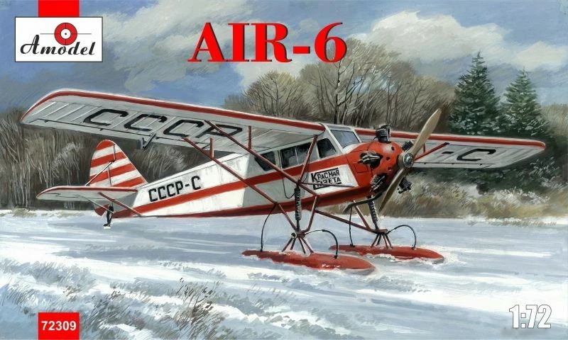 Amodel 72309 - 1:72 AIR-6 Monoplano Sovietico Su Sci - Nuovo - Immagine 1 di 1