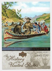 Louis Joliet EX40 Upper Deck 2004 The History Of The United States Card NM-Mint - Bild 1 von 1