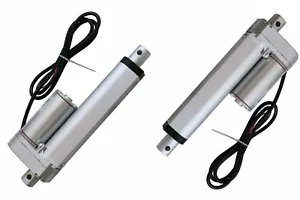 2-Pack 12V DC 1500N Push 1200N/Pull 4-inch 100mm Stroke Linear Actuators - Picture 1 of 8