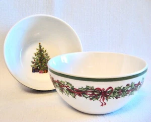 CHRISTOPHER RADKO Traditions 'Holiday Celebrations' Schüssel 2 Müsli 6" Weihnachten - Bild 1 von 10