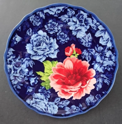Plato de ensalada floral Pioneer Woman Heritage 8,75" Foto 1 de 3