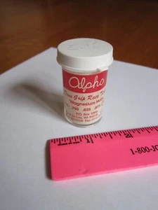 LEER Vintage Glas klein Kunststoff Alpha True Grip Rennreifen Magnesium Naben LEER - Bild 1 von 10