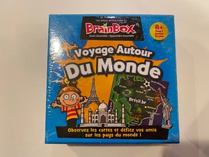 French Card Game educational brain box voyage autour du monde Learn Jeu Francais - Picture 1 of 4