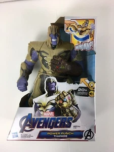 MARVEL AVENGERS - POWER PUNCH 14" THANOS - 20+ PHRASES & SOUND FX (NEW) - Picture 1 of 12