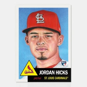 2018 Topps Living Set #47 Jordan Hicks (RC) - St. Louis Cardinals - Bild 1 von 2