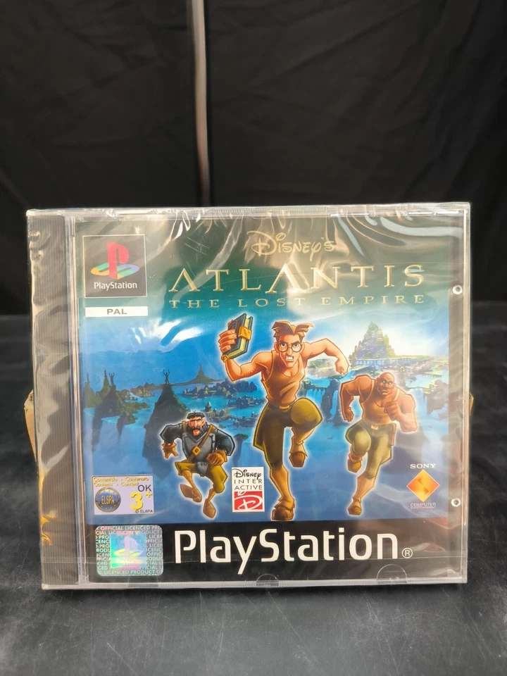 jeu video sony playstation disney's atlantis the lost empire version promo