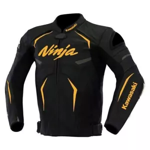 New HAYABUSA SUZUKI Motorbike/Motorcycle Leather Jacket Racing Biker Leather Jac - Bild 1 von 3
