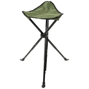 FOX OUTDOOR Sedia Sgabello Pieghevole treppiede telescopico caccia pesca Green - Bild 1 von 1