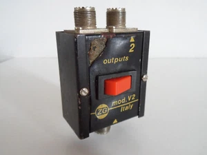 ZETAGI 2 WAY LIGHT DUTY ANTENNA SWITCH............RADIO_TRADER_IRELAND. - Zdjęcie 1 z 8