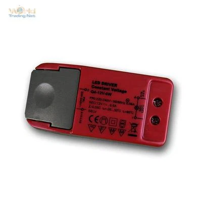 LED Transformator 12V DC, 0,5A, 6W EVG Trafo für LEDs und Stripe, Vorschaltgerät - Bild 1 von 4