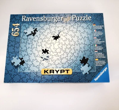 RAVENSBURGER KRYPT No. Rompecabezas Silver Ultimate Challenge 654 piezas 159642 Foto 1 de 4