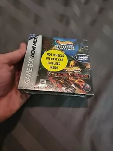 Gameboy Advance Hotwheels Stunt Track Challenge W/ Die Cast Car Rare Variant New - Picture 1 of 24