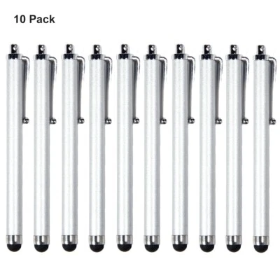 10 PCS Touch Screen Pencil Stylus Pens for iPhone 16 15 14 13 12 11 iPad Tablet - Image 1 of 4