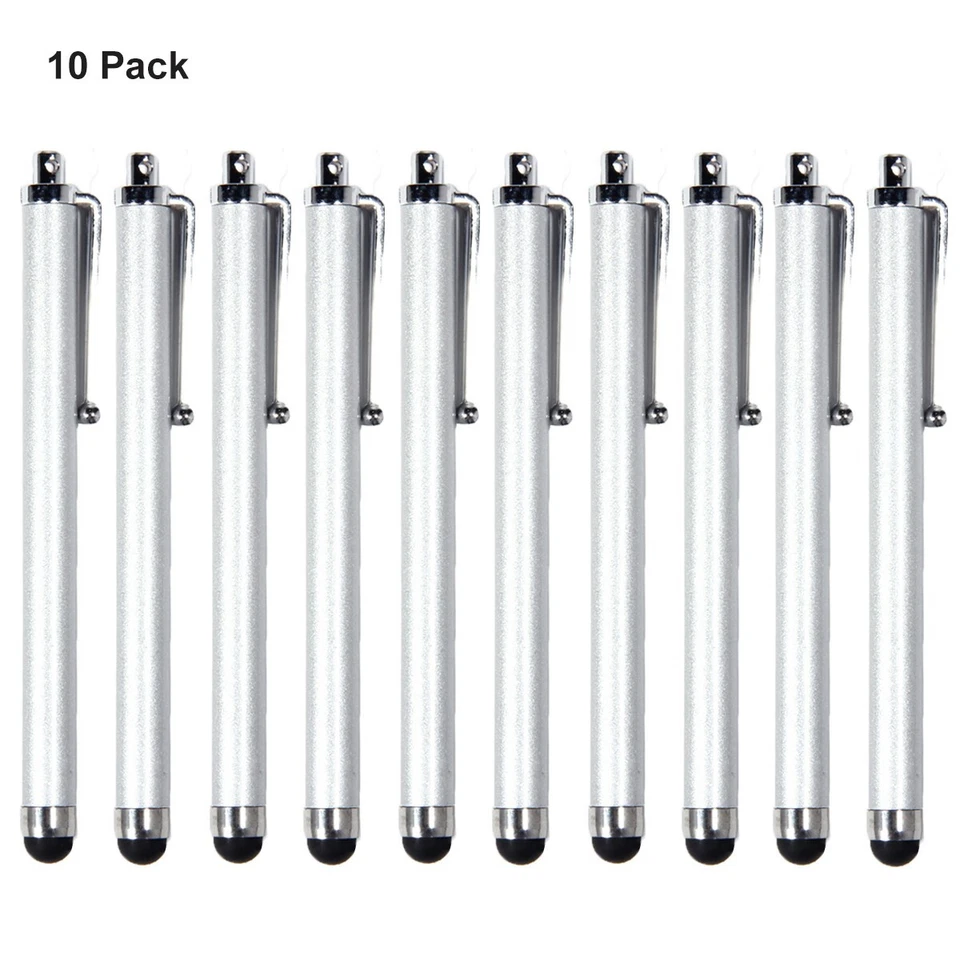 10 PCS Touch Screen Pencil Stylus Pens for iPhone 16 15 14 13 12 11 iPad Tablet - Image 1 of 4