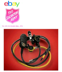 Aqua Lung U.S Divers Regulator Scuba System ~Untested ~AS IS ~See Photos - Picture 1 of 13