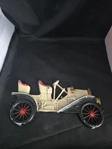 Vintage Midwest Cast Aluminum Tan 1910 Buick Antique Car Wall Hanging Plaque #2 - Picture 1 of 4