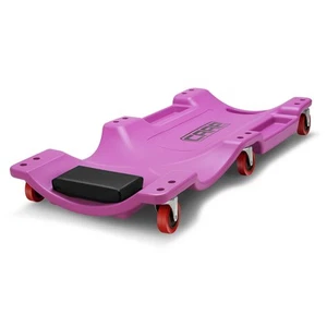 36"X 17" 200Lbs Purple Mechanic Blow Molded Ergonomic HDPE Automotive Creeper - Picture 1 of 6