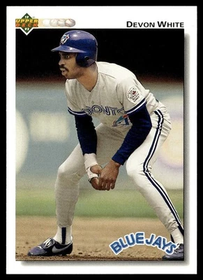 1992 Upper Deck Devon White Toronto Blue Jays #352 - Image 1 of 2