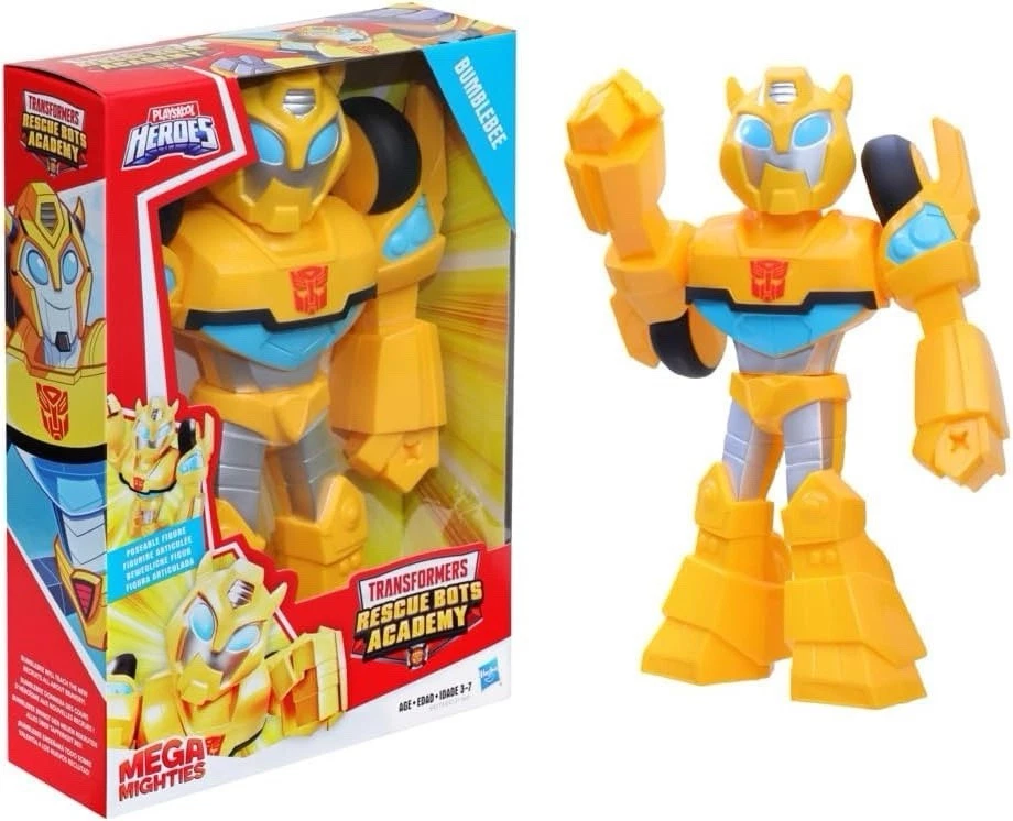 Transformers! Playskool Heroes Rescue Bots Academy Mega Mighties Bumblebee - Image 1 of 4