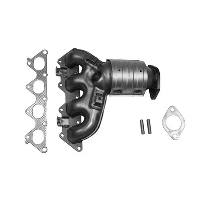 Front Catalytic Converter with Integrated Exhaust Manifold For 2006-2007 Mitsubi - Image 1 of 2