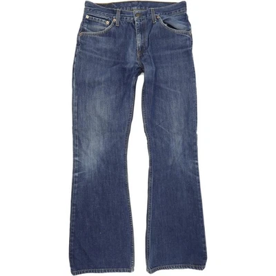 Levi's 516 Discontinued Men Blue Flared Regular Jeans W32 L34 (69007) - Image 1 of 4