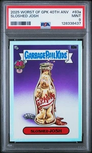 2025 Peor Cubo de Basura Niños 40 Aniversario 83a SLOSHED JOSH COMO NUEVO 9 - Imagen 1 de 2