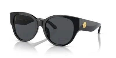 Gafas de sol Tory Burch para mujer ojo de gato TY7182U 170987 negro 54 mm gris lente ¡NUEVO! Foto 1 de 4