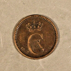 1878 Denmark Ore Circulated     - Picture 1 of 2
