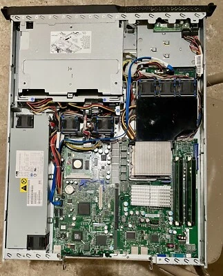 IBM System X 3250 M2 1U Server, Intel Xeon E3120, 3.17 GHz, 2 GB RAM, SAS RAID - Image 1 of 4