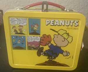 Vintage Hallmark Peanuts School Days  Mini Collectible Lunch Box Numbered Ed - Picture 1 of 5
