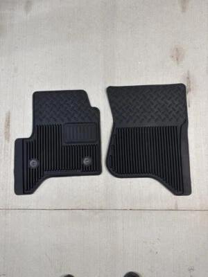 Alfombrillas delanteras para todo tipo de clima Chevy Silverado GMC Sierra 1500 2014-2019 OEM USADAS EN EXCELENTE ESTADO Foto 1 de 4