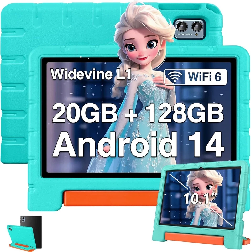 Ziovo Z138_EEA Android 14 6GB+14GB RAM 128GB ROM - Verde e Arancione - Immagine 1 di 4