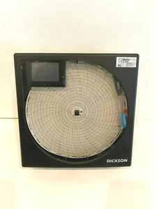 Dickson TH8P2 High Resolution Temperature and Humidity Chart Recorder w Warranty - Picture 1 of 12