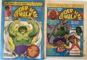SPIDER-MAN AND HULK. NUMBER'S 390 & 437. (2 ISSUE VINTAGE 1980 & 1981 LOT) - Picture 1 of 11