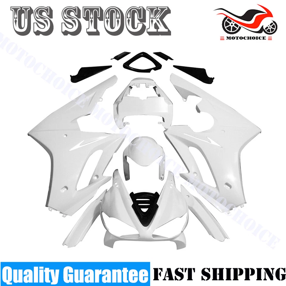 Fairing Kit For Triumph Daytona 675 2009-2012 Unpainted ABS Injection Bodywork - Image 1 of 4