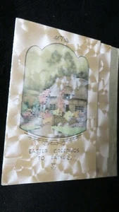 Vintage Art Deco Cottage Easter Card to Father c. 1930s Rust Craft - Picture 1 of 4