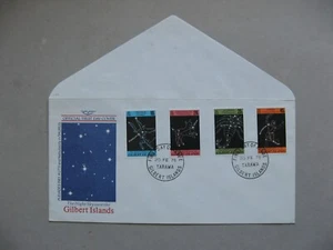 GILBERT  ISLANDS, cover  FDC 1978, astronomy Taurus M Canis Scorpio Orion - Picture 1 of 1