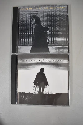 Neil Young Cd Lot Of 2 HARVEST MOON AFTER THE GOLD RUSH Foto 1 de 2