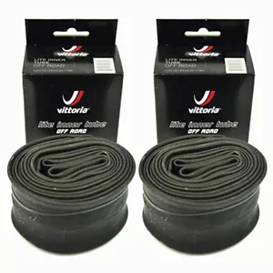Pair of Vittoria MTB BMX Bike UltraLite 20 x 1.95-2.125 Inner Tube / 48mm Presta - Picture 1 of 2