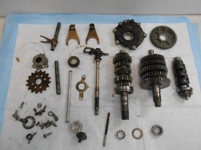 06 07 2006 2007 Suzuki GSXR 600 750 Motor Transmisión Motor Tranny Gears OEM Foto 1 de 4