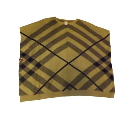 Poncho Anthropologie Do Everything In Love Mujer Talla Única Marrón Y Negro Boho Foto 1 de 4