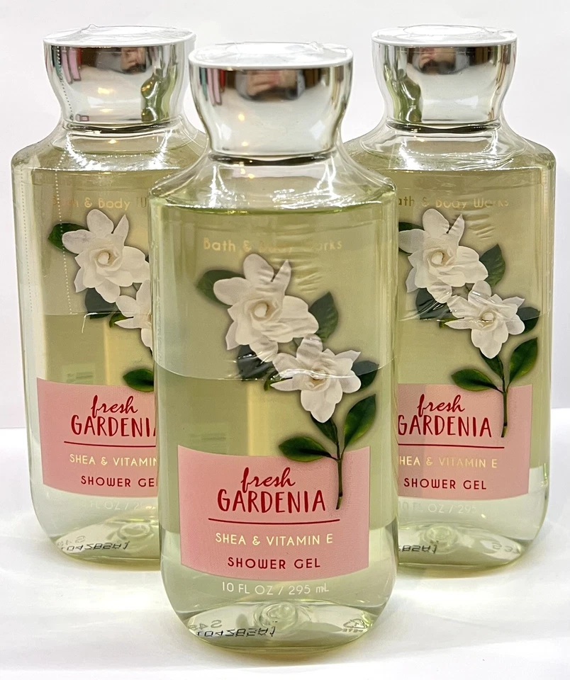 ✨3 BATH & BODY WORKS FRESH GARDENIA SHOWER GEL 10 FL OZ✨ - Image 1 of 1