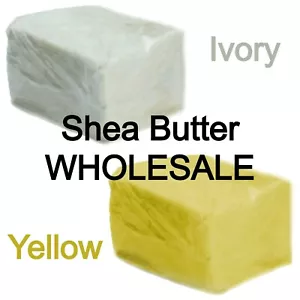 Raw African Shea Butter 100% Pure Organic Unrefined Pure Natural WHOLESALE BULK - Picture 1 of 4