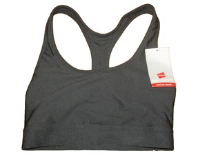 Sujetador deportivo de compresión para mujer 24A29 Hanes 09178 LG negro - Imagen 1 de 2