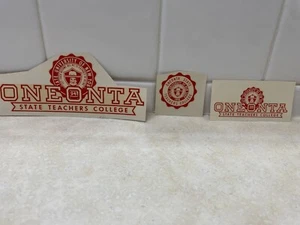 Calcomanía Angelus de colección - Oneonta Teachers College, ahora conocida como SUNY Oneonta - Imagen 1 de 7