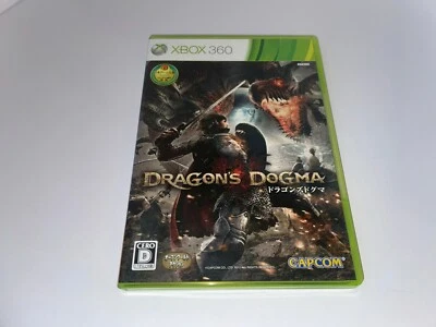Xbox 360 Dragon's Dogma - Japanese Version - CAPCOM - 2012 - USED Action Game - Image 1 of 4