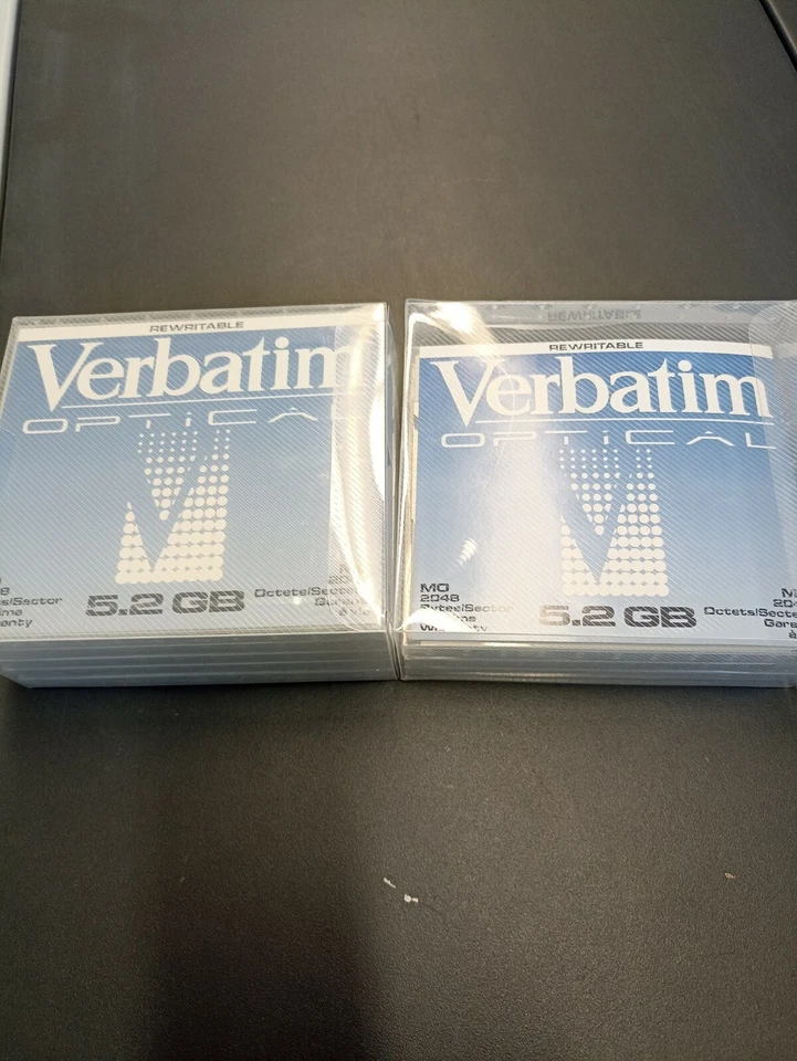 Verbatim MO WORM-Disk #92847 5,2GB NEU 7 Stück  - Bild 1 von 1