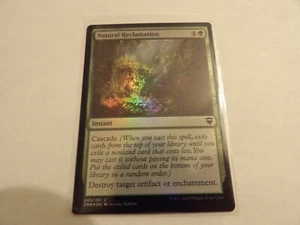 LÁMINA NATURAL RECLAMATION X1 Commander Legends Magic MTG TARJETA COMO NUEVA - Imagen 1 de 2