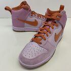 Men 6.5 / W 8 Dunk High Triple Pink Nike By You Premium Leather FV5511 900 NoLid