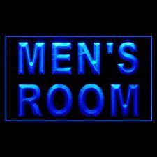 120055 Men's Room Toilet Restroom Washment illuminated Light Neon Sign